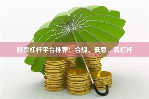 股票杠杆平台推荐：合规、低息、高杠杆