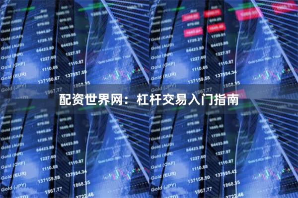 配资世界网：杠杆交易入门指南